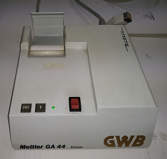 Mettler GA 44 printteri