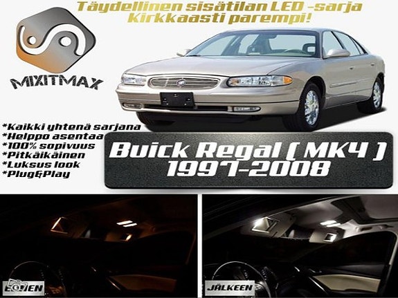 Buick Regal (MK4) Sisätilan LED -sarja ;x18