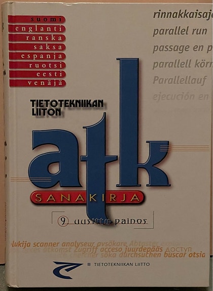 ATK sanakirja vuodelta 1997