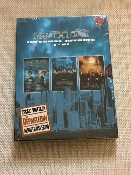 Infernal Affairs I - III boksi (I The Departed av)