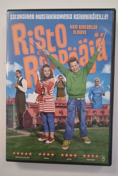 Risto Räppääjä dvd