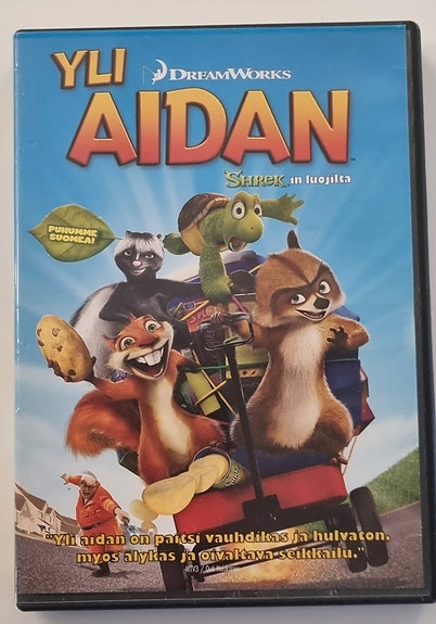 Shrekin luojilta: Yli aidan dvd