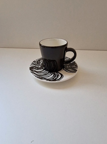 Iittala Aika Graphics espressokupit ja asetit (2x6)