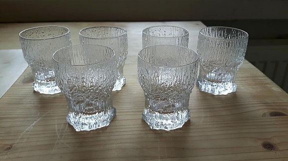 Iittala Tapio Wirkkala Aslak lasi erilaisia