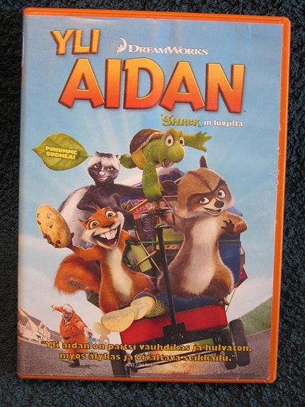 Yli aidan dvd