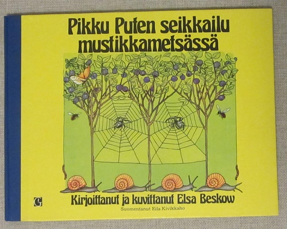 E. Beskow,Pikku Puten seikkailu mustikka