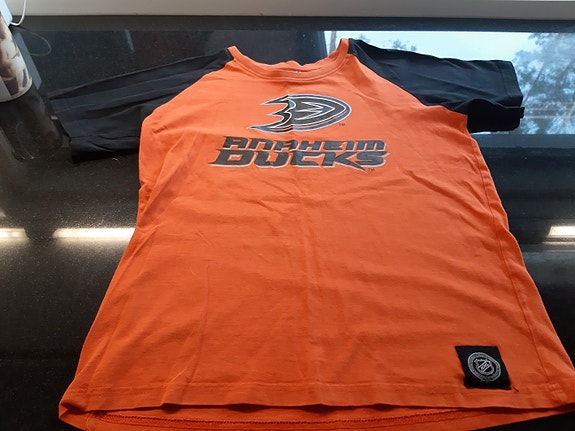 Anaheim Ducks  T-paita aito 150 cm