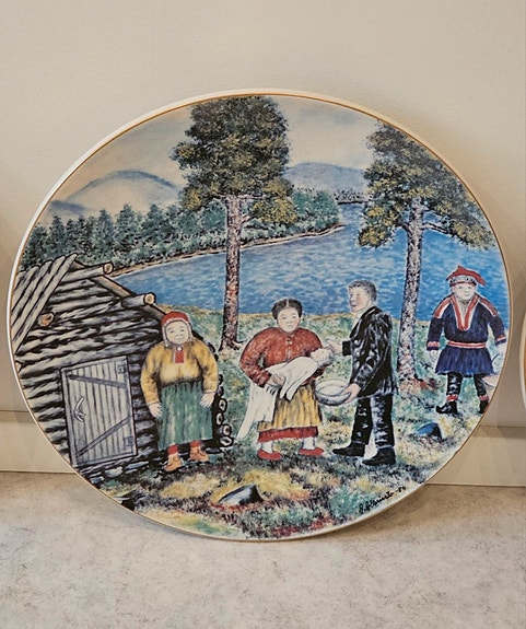 Andreas Alarieston Arabia art vuosilautaset