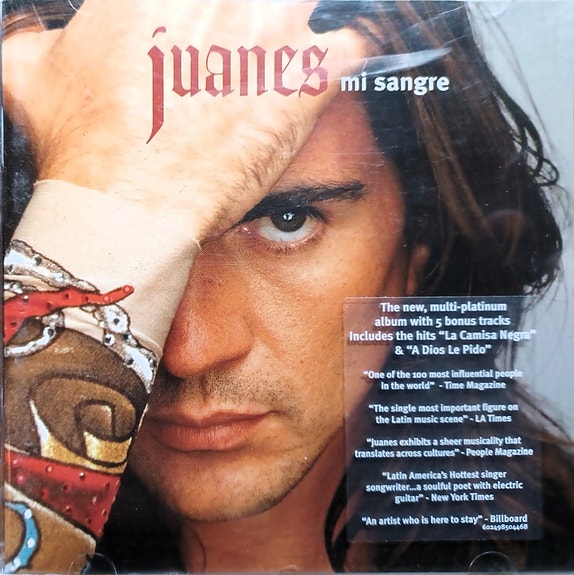 Juanes - Mi Sangre CD-levy