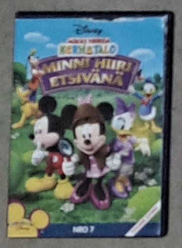 Mikki hiiren kerhotalo nro 7 minni hiiri etsivänä dvd