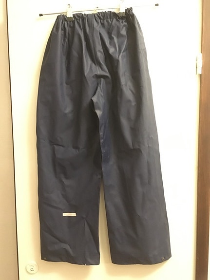 Rukka siniset sadehousut 140 cm