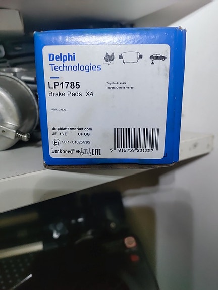DELPHI LP1785  Toyota avensis  T25 Takajarrupalat 2001----