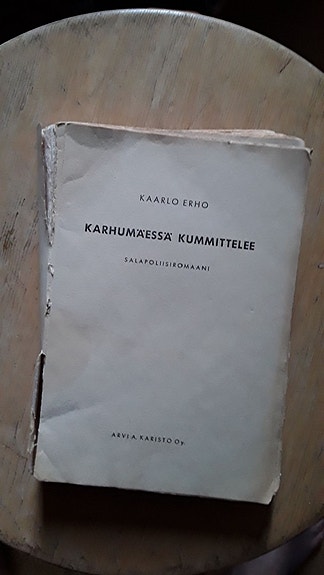 Kaarlo Erho Karhumäessä kummittelee dekkari