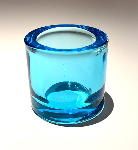 Iittala Kivi kynttilälyhty 60 mm vaaleansininen