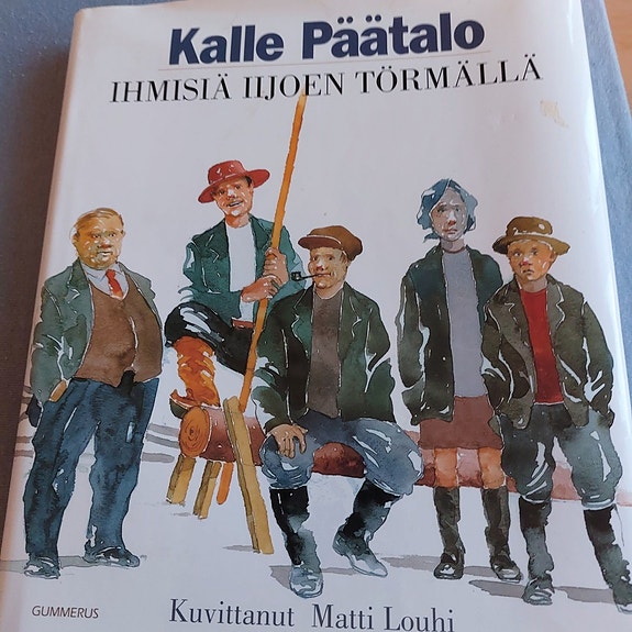 Päätalon Ihmisiä Iijoen törmällä