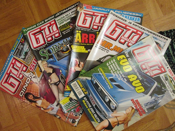 Gti-Magazinen hajanumeroita