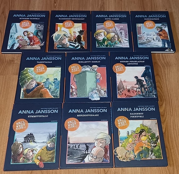 Emil Wern tutkii -sarjan kirjoja - Anna Jansson
