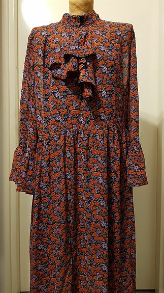 Gestuz Rosanna 42/L long dress kukkamekko