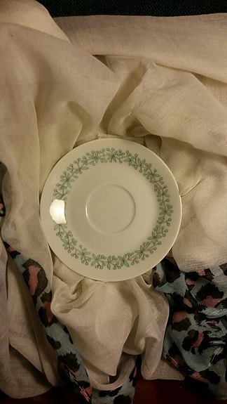 Vintage, tassi, aluslautanen; Tuulikki; R. Uosikkinen;Arabia