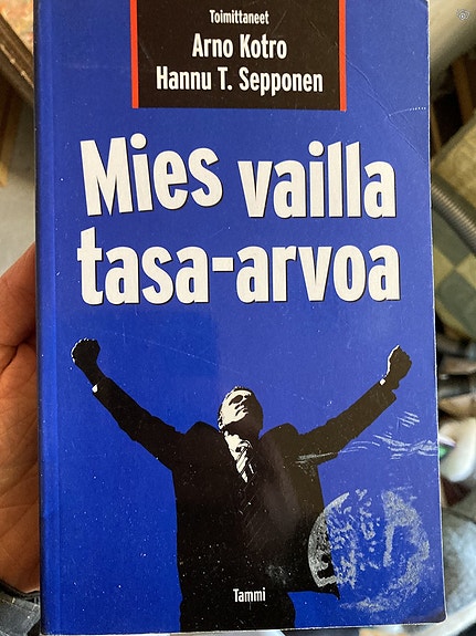 Kotro & Sepponen (toim.): Mies vailla tasa-arvoa