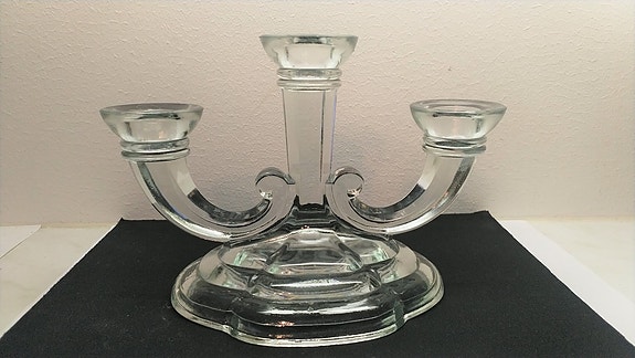 Karhula-Iittala Kolmihaara jugend kynttilänjalka
