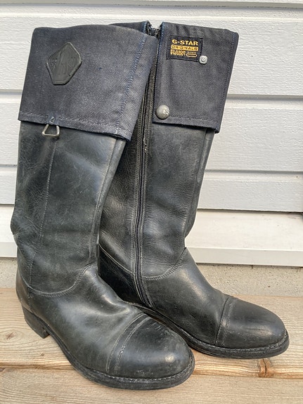 G-Star Raw korkeavartiset saapikkaat koko 38