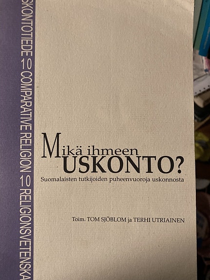 Sjöblom & Utriainen (toim.): Mikä ihmeen uskonto?