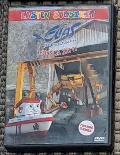 Elias pieni pelastuslaiva elias ja jätti dvd