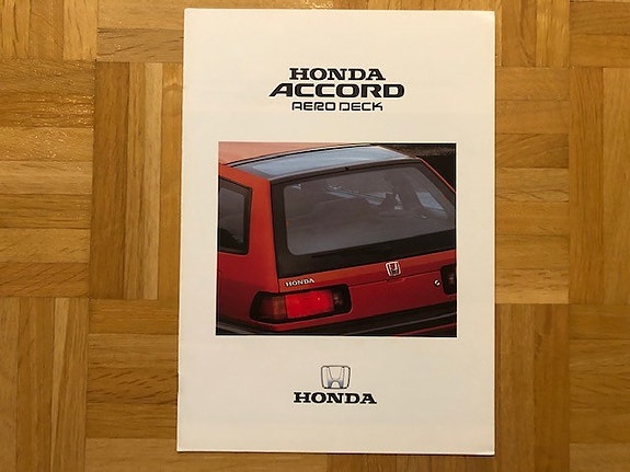 Esite Honda Accord Aerodeck, noin 1987