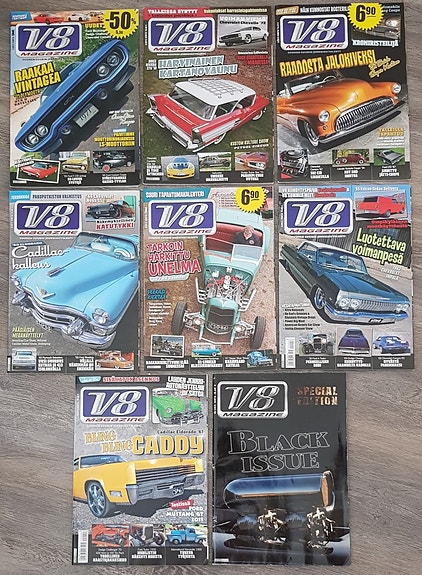 V8 magazine lehtiä 2015