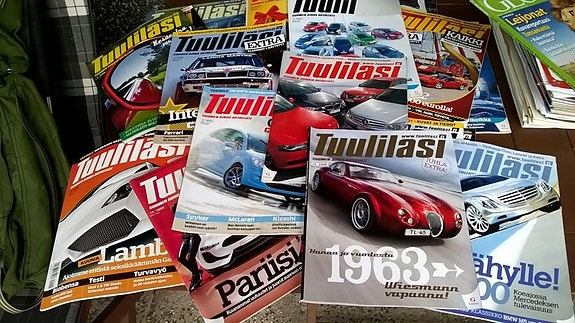 Tuulilasi lehtiä vuosilta 2008- 2010