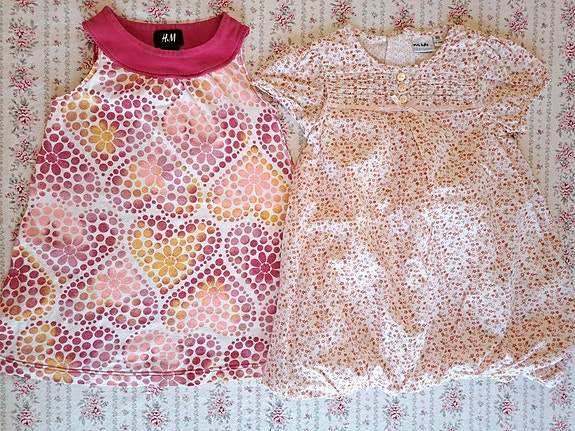SPK juhlamekko + kesämekko 86-92cm