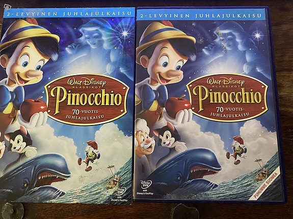 Pinocchio 70v juhlajulkaisu