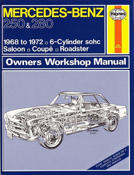 Mercedes - Benz 250 & 280 korjausopas