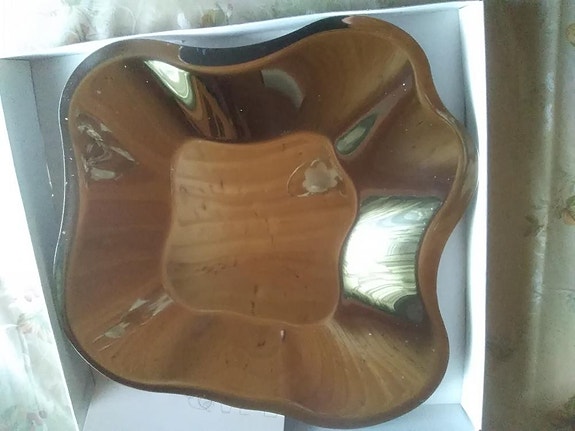 Iittala Alvar Aalto vati, teräs 358mm