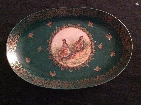 Posliini vintage vati H.38 cm. BAVARIA