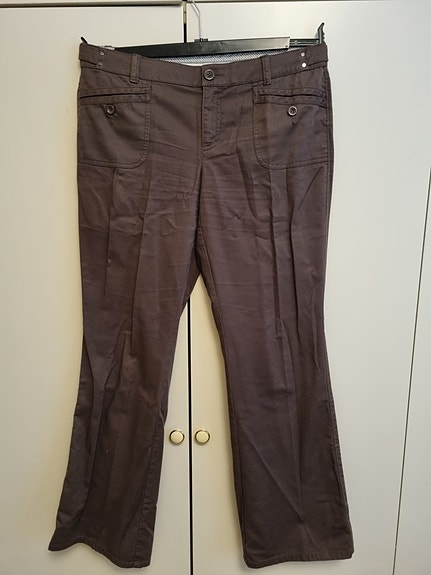 Ruskeat housut, Esprit, koko 42