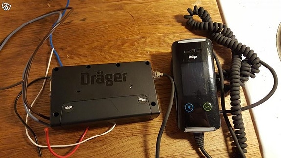 Dräger 7000 alkolukko käytettyjä