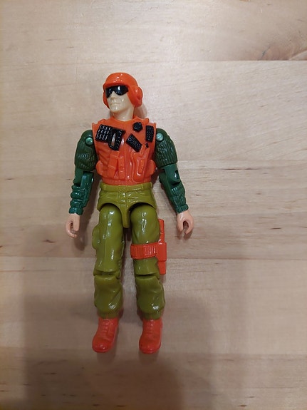 G.I.JOE / Action force Skidmark figuuri