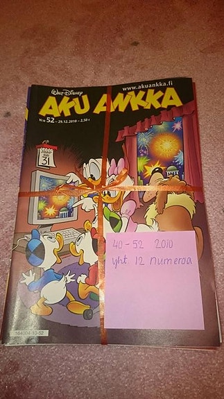 Aku Ankka lehdet 2010
