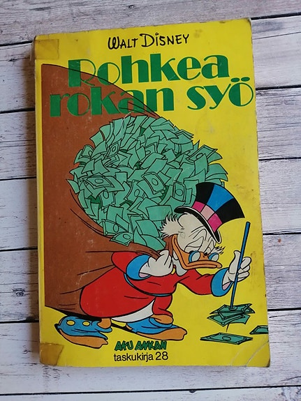 Aku Ankan taskukirja ensipainos nro 28