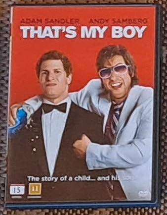 That's my boy dvd