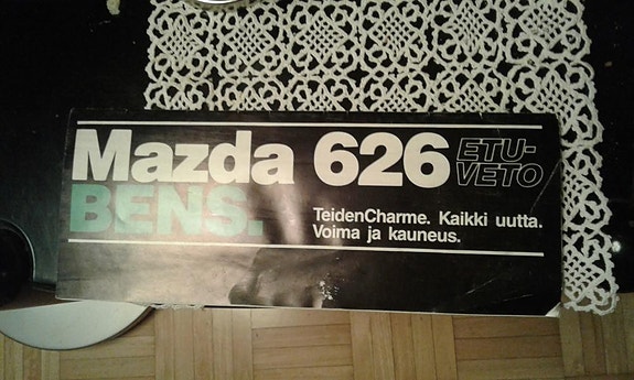 Mazda 626 Diesel esite 1983