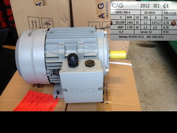CAG  sähkömoottori 1,1 kW 1400 rpm