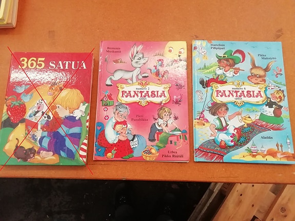 Fantasia sadut kirja 2kpl