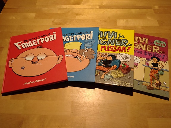 Fingerpori Viivi&Wagner sarjakuvakirjoja