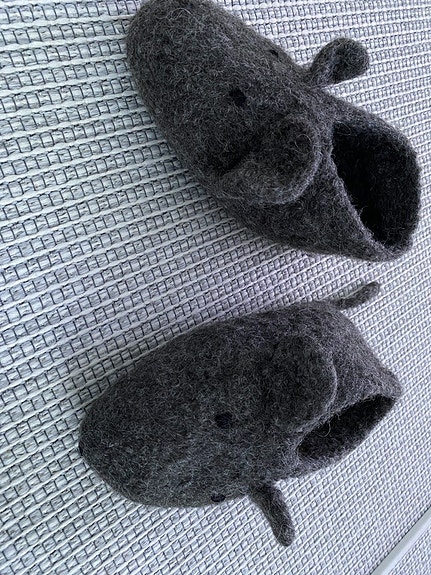 Hiiri huovutetut tossut