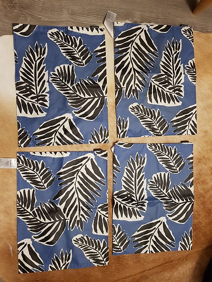 Marimekko 4kpl setti käännettävät vahakangas tabletit