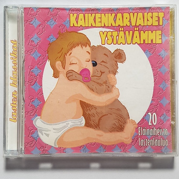 Cd levy Kaikenkarvaiset ystävämme lastenlaulut
