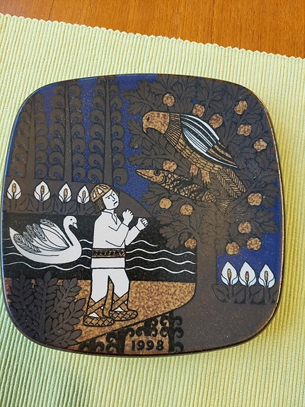 Arabia Kalevala seinälautanen